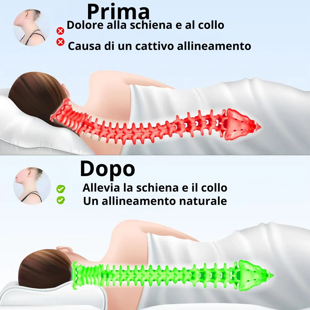 BenSleep™ – Il cuscino ergonomico cervicale